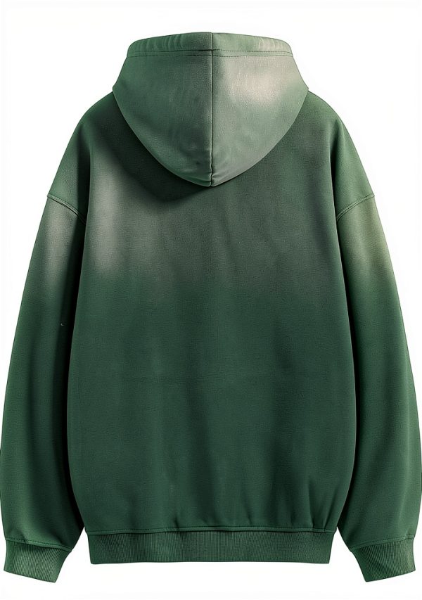 Butterfly Black Hoodie Men Streetwear Heavyweight Cotton-1