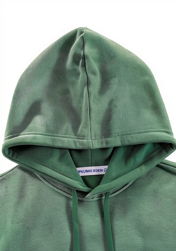 Butterfly Black Hoodie Men Streetwear Heavyweight Cotton-2