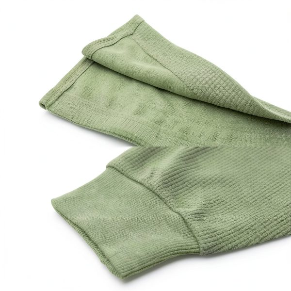 Men's Waffle Knit Sweatshirt Heavyweight Soft Warm Polyester-3