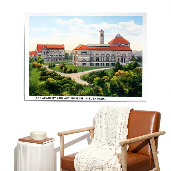 Lantern Press Giclee Print Cincinnati Art Museum 36x54-1