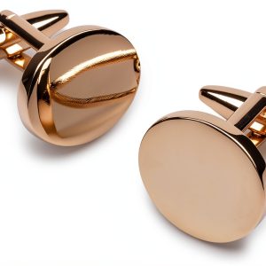 OTAA Mens Cufflinks Rhodium Sterling Elegant Design-0